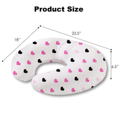Little Grape Land nursing pillow demonstrates ergonomic positioning for healthier feeding posture.