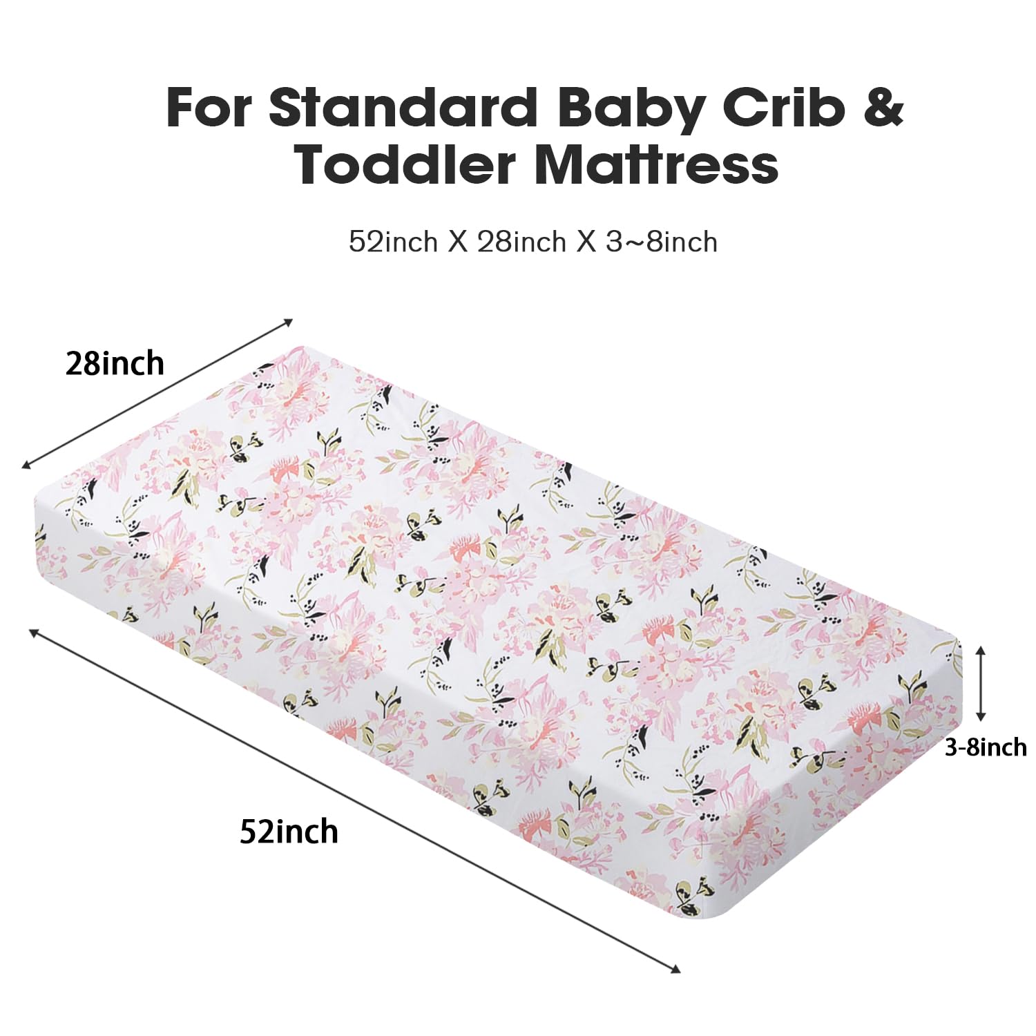 Little Grape Land toddler bed compatible sheets for extended use and easy transitions.