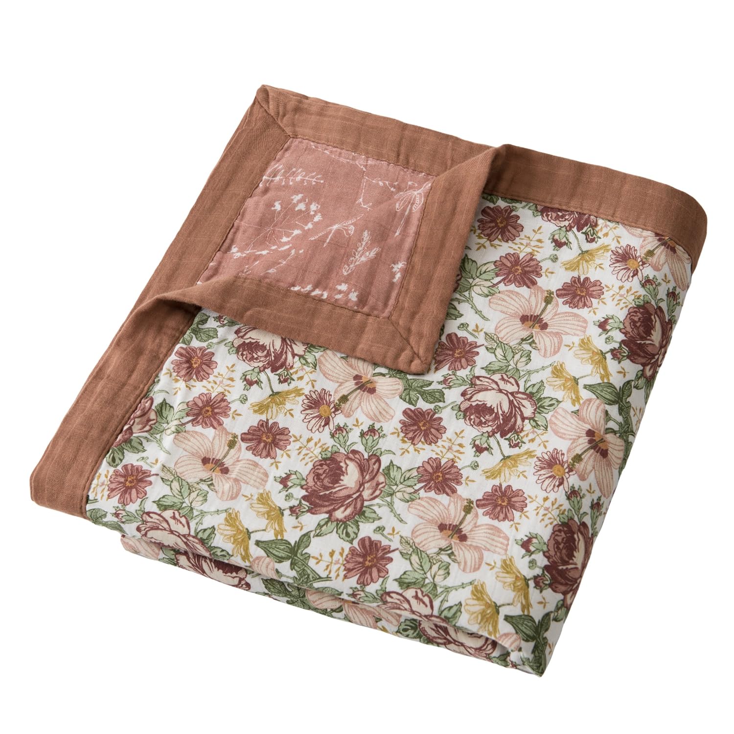 Little Jump neutral boho floral design complements nursery decor