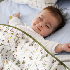Little Jump silky-soft crib blanket ideal for cozy naps and daycare