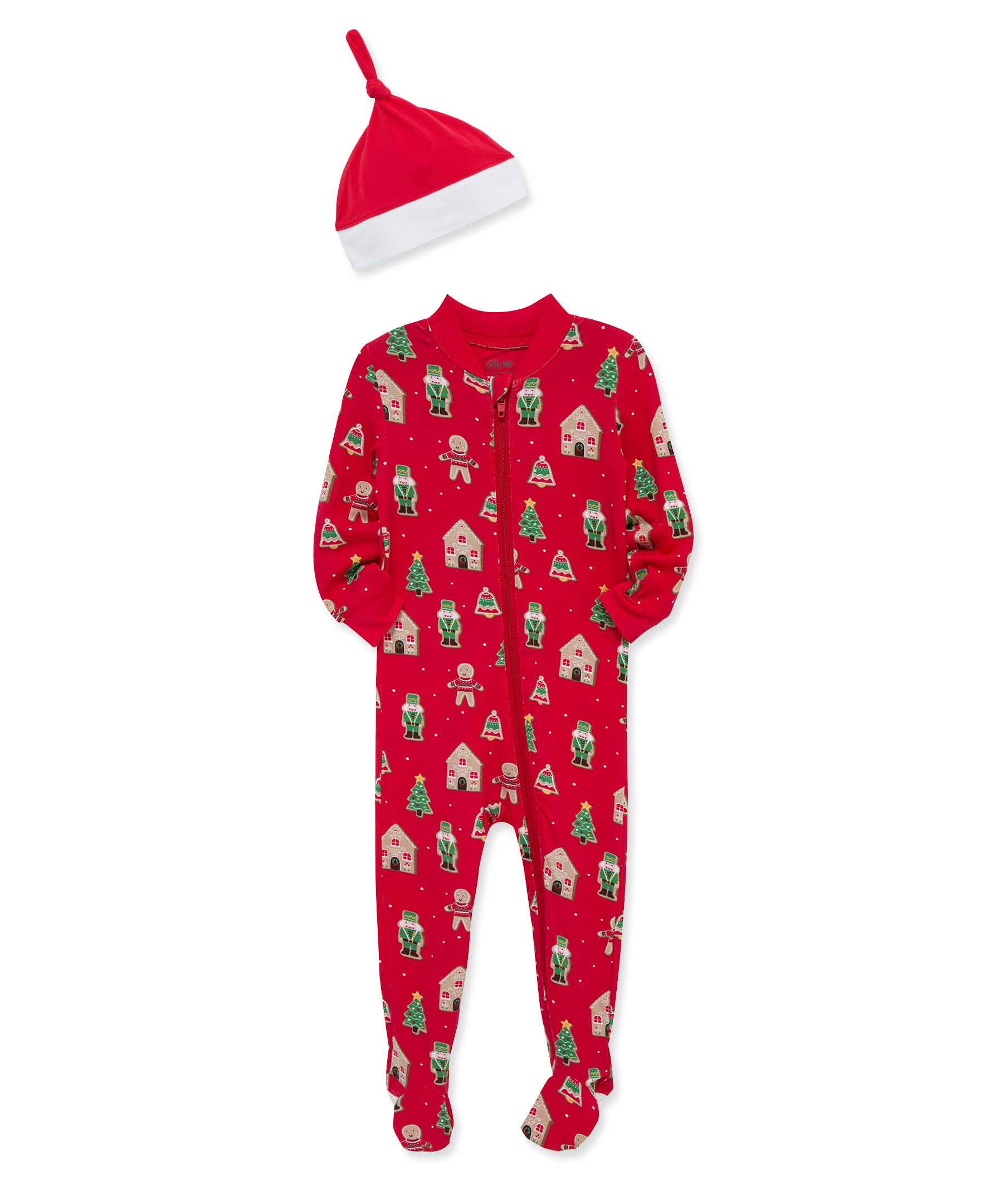 Little Me bamboo viscose pajamas feel ultra-soft against baby skin.