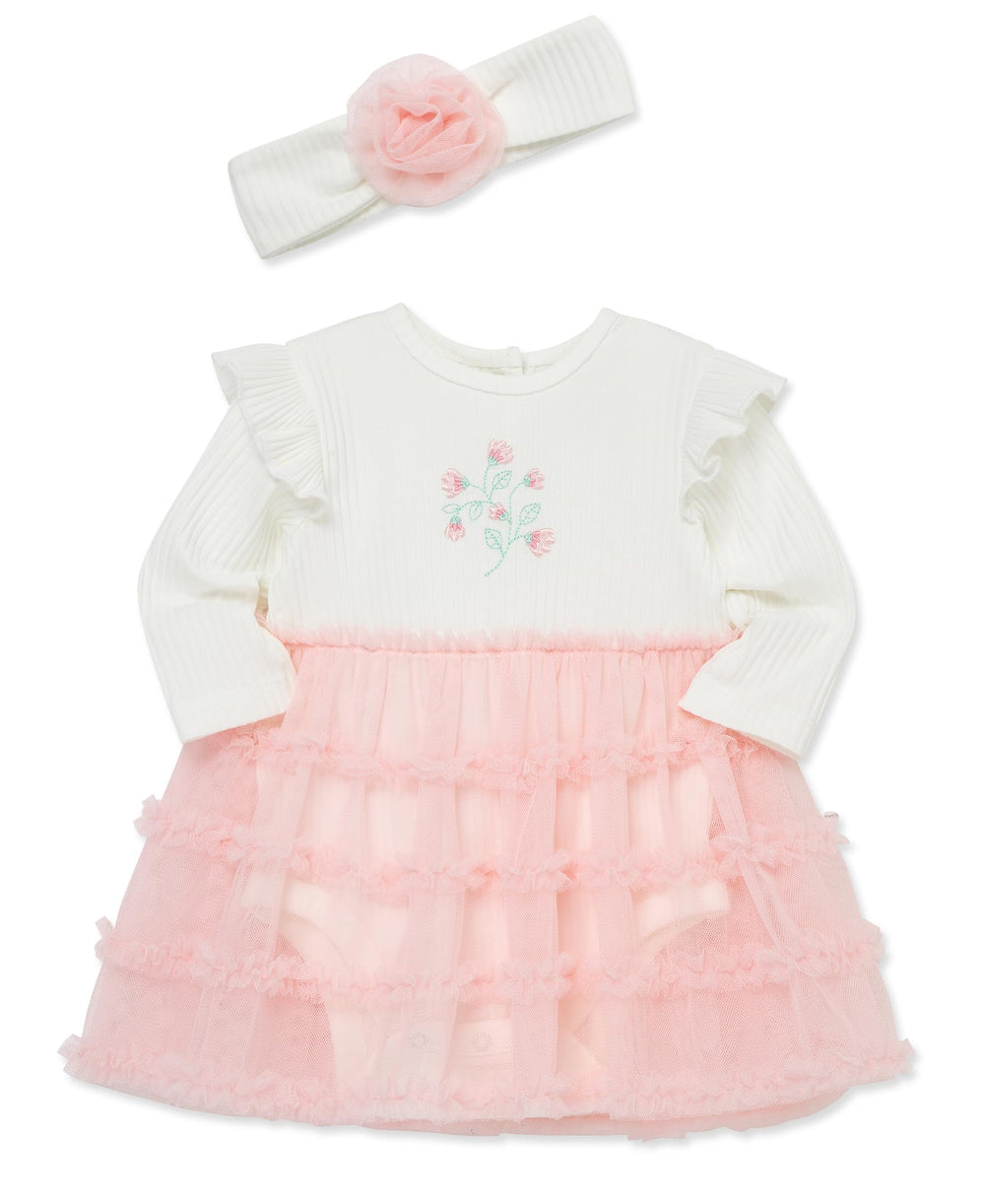 Little Me snap closures shown for quick outfit changes