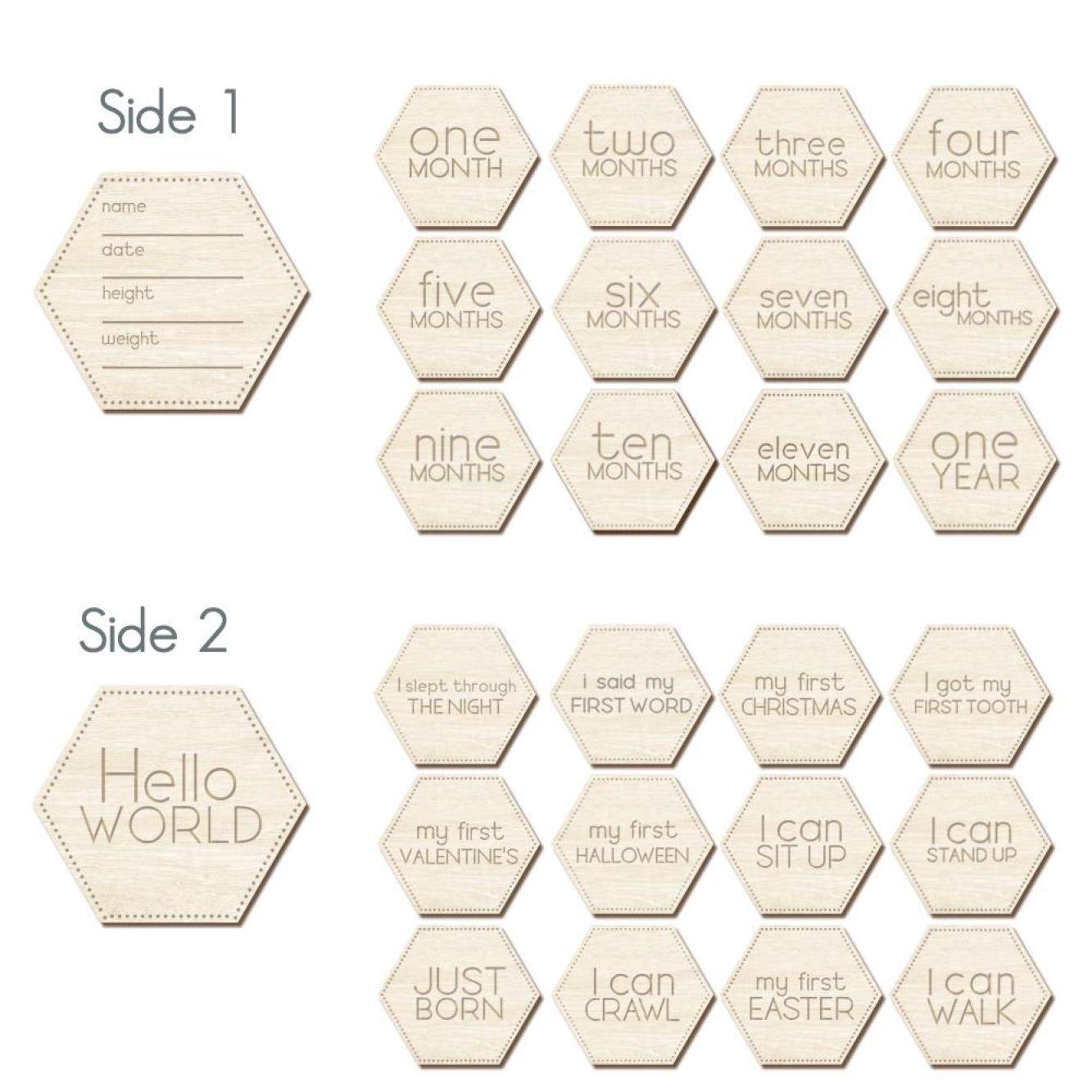 Little Moments reversible 13-card layout for months, holidays, and achievements.