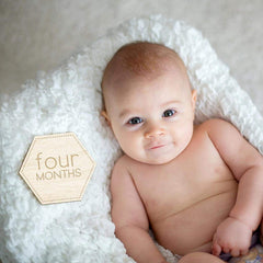 Little Moments double-sided cards with 24 sayings for versatile baby milestones.