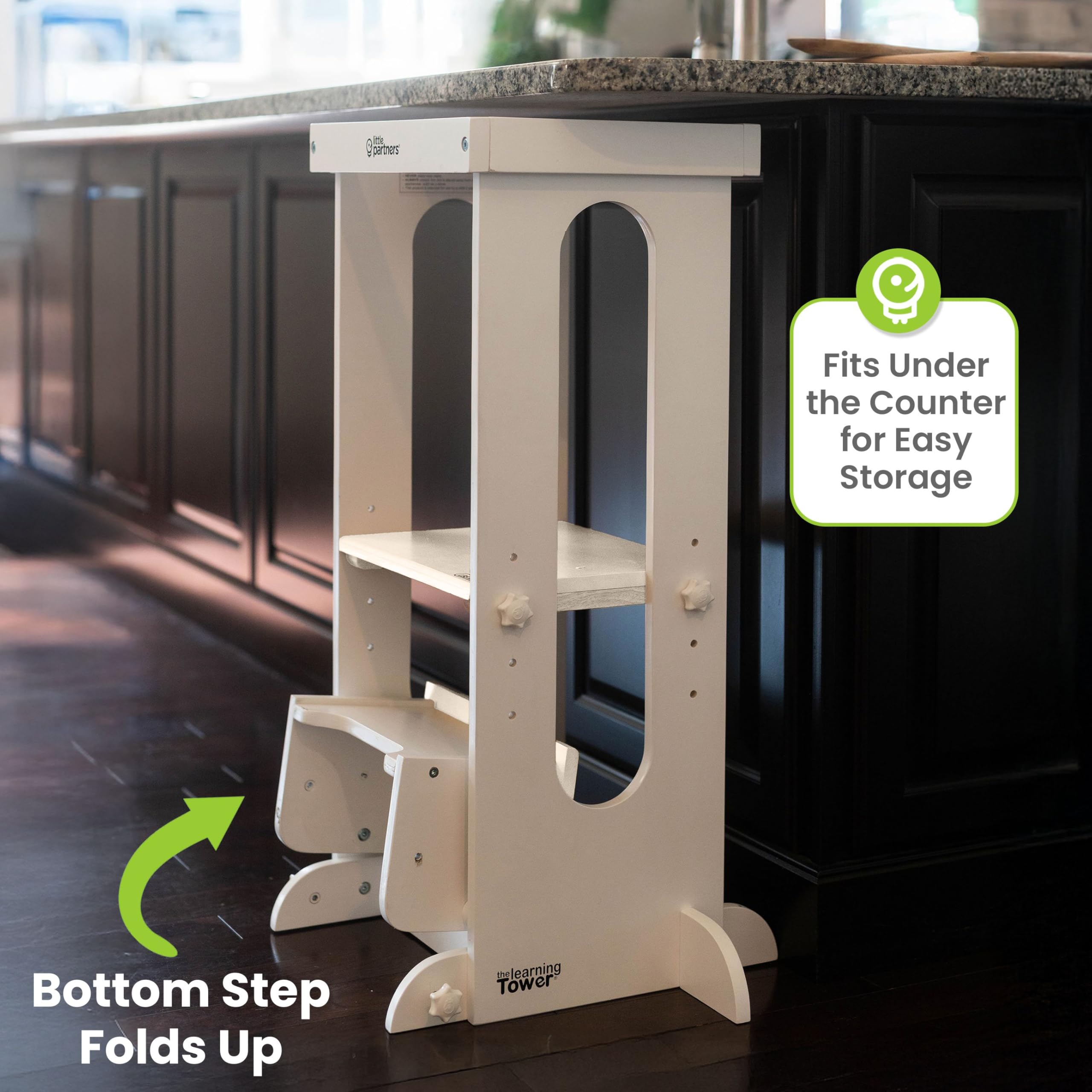 Little Partners Greenguard Gold and FSC certification badge signals safe materials.