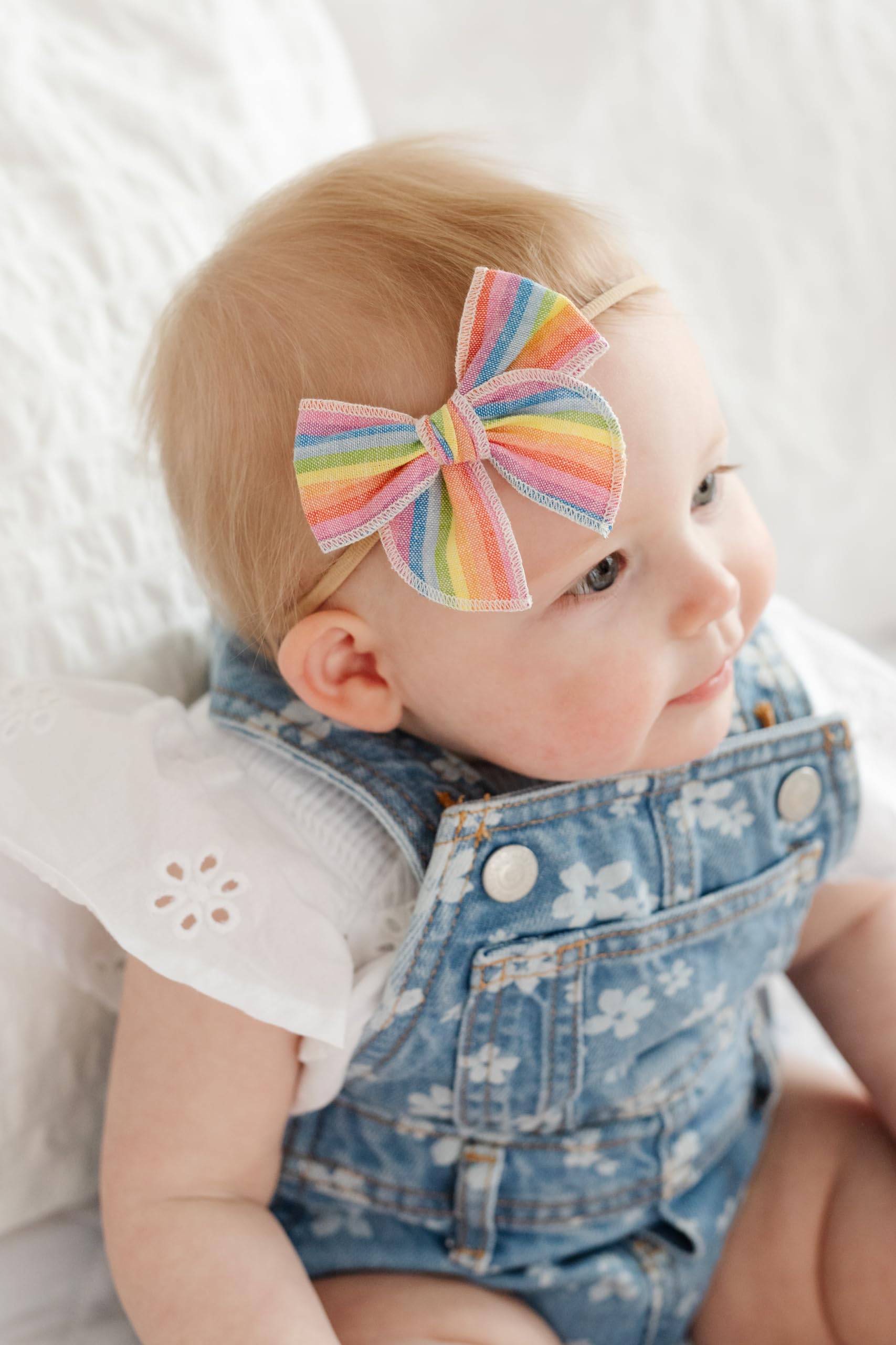 Little Poppy Co handmade fabric close-up showing quality craftsmanship.