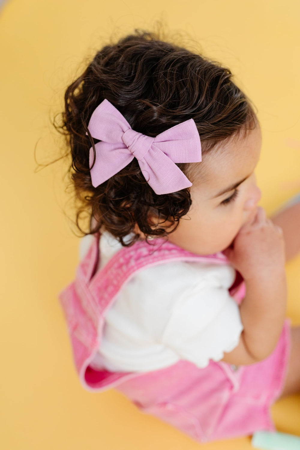 Little Poppy Co bows with durable finish for long-lasting color and care.