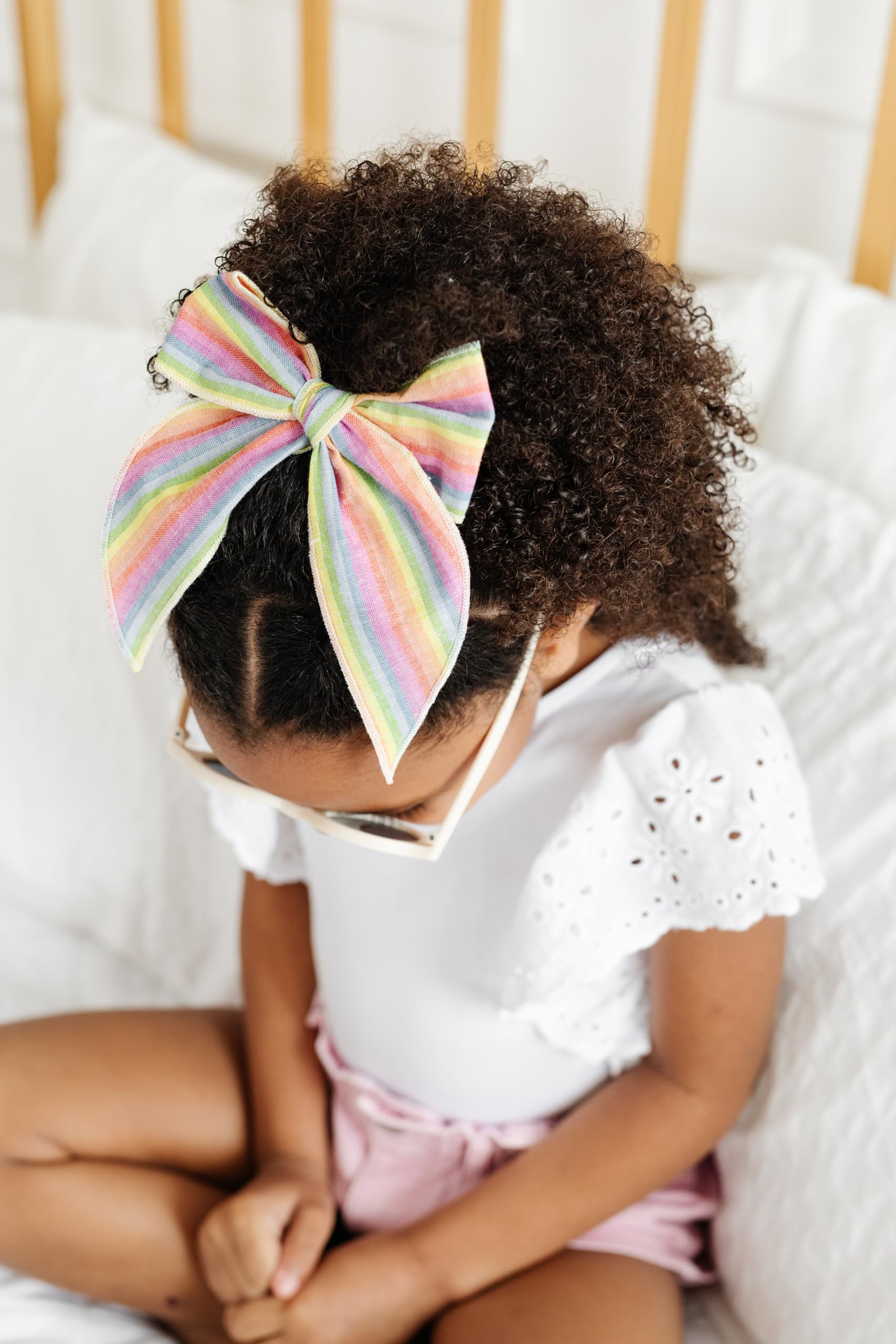 Little Poppy Co oversized bows for bigger hairstyles and fashion statements.