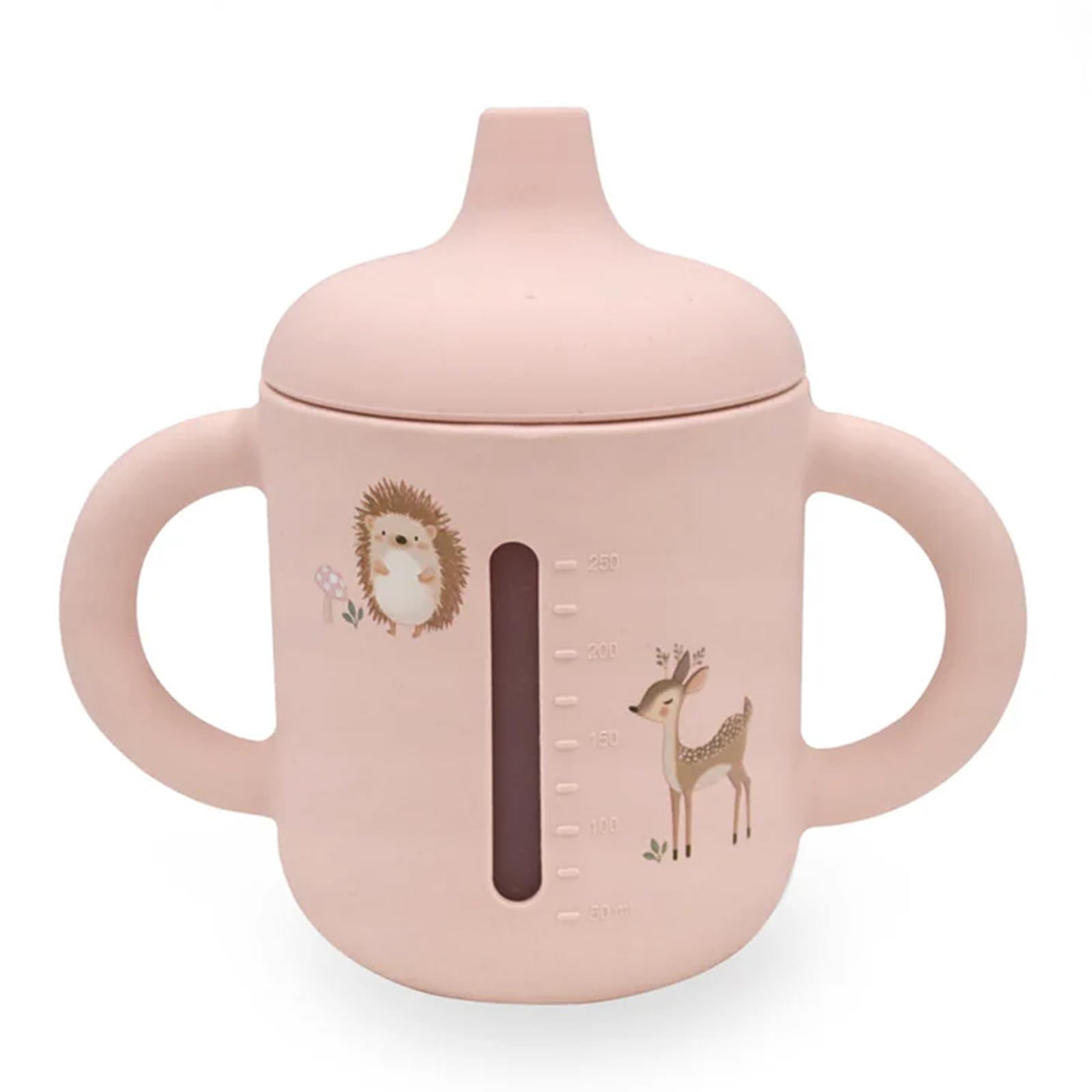 Little Rawr sippy cup with a soft-spout for gentle feeding and early sipping