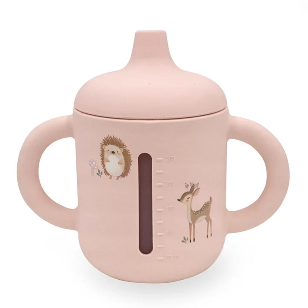 Little Rawr sippy cup with a soft-spout for gentle feeding and early sipping