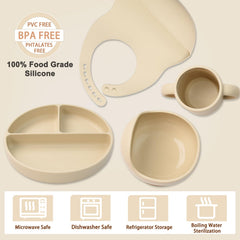 Little Rawr wooden fork with soft edges supports tiny hands during meals.