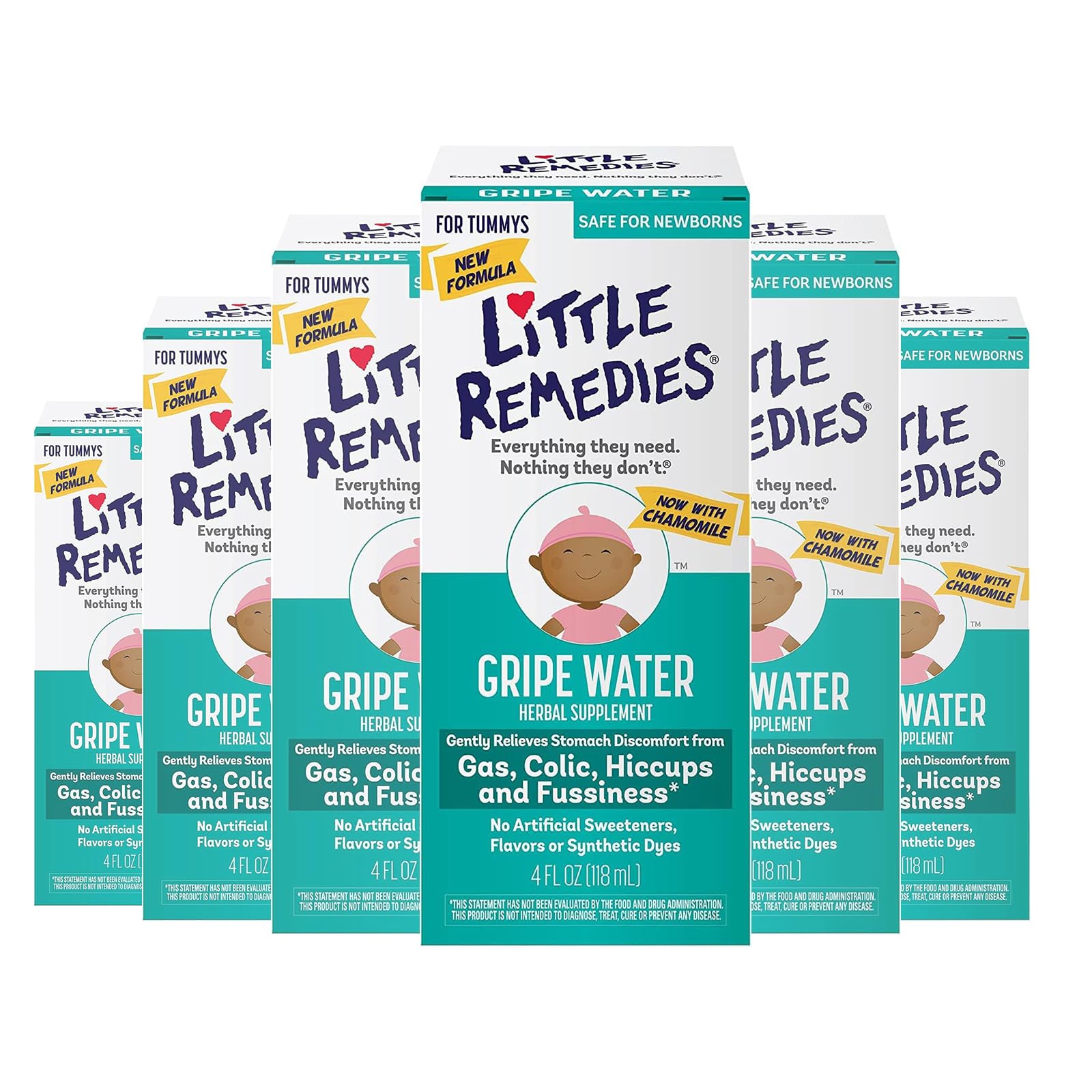 Little Remedies Gripe Water bottle pour for easy dosing and baby comfort
