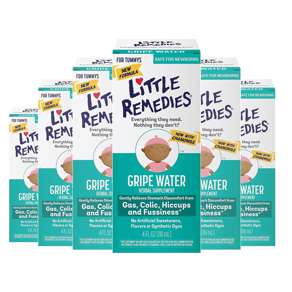Little Remedies Gripe Water bottle pour for easy dosing and baby comfort