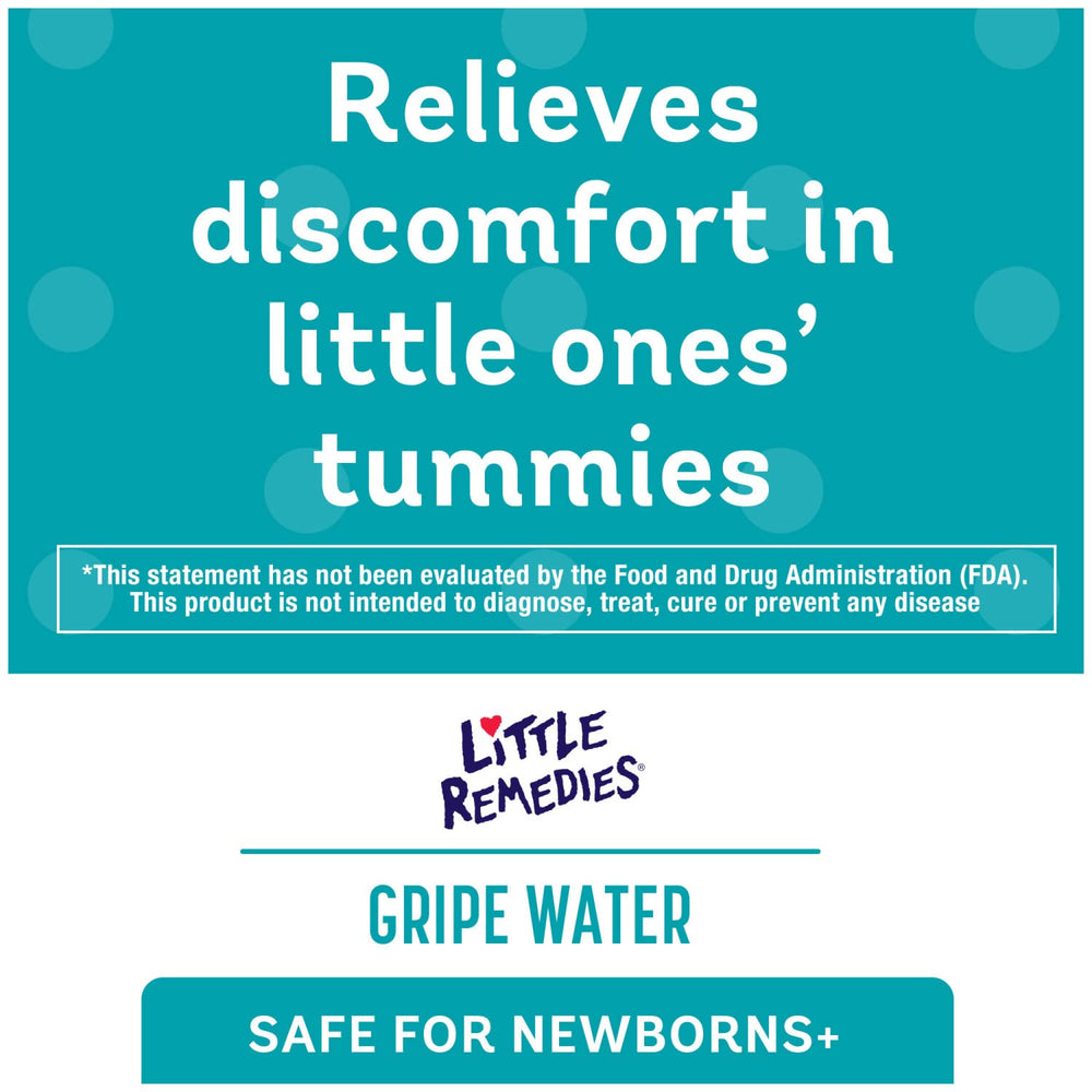Dropper-enabled bottle ready for gentle dosing, Little Remedies.