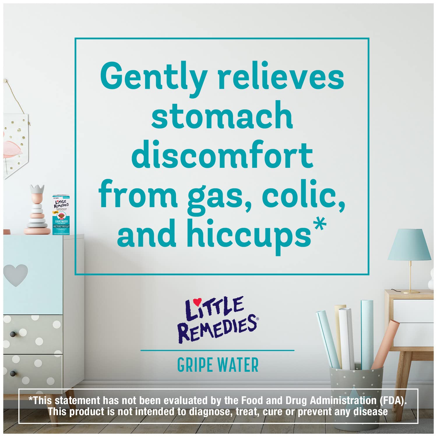 Gripe Water supports gas relief and fussiness in babies.