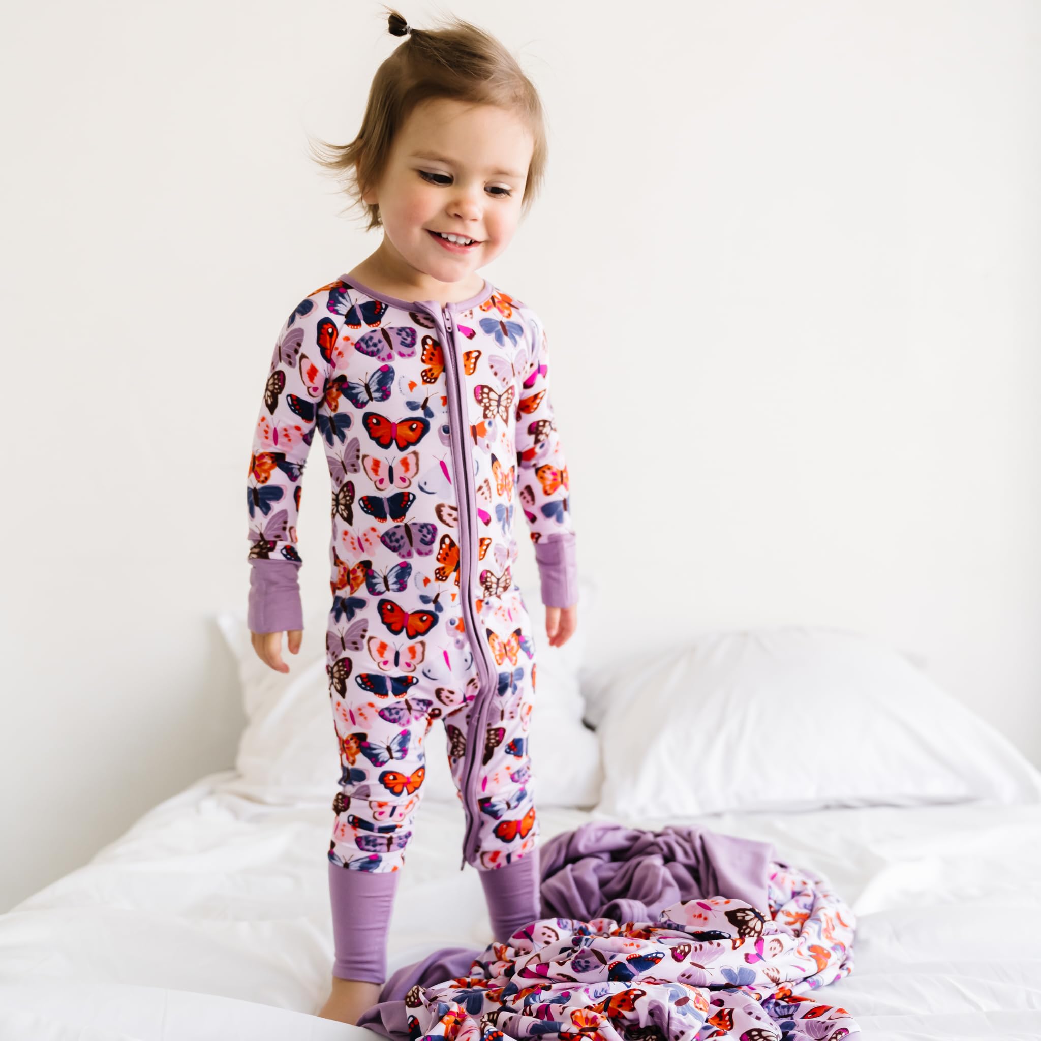Travel-ready throw perfect for car trips and picnics.