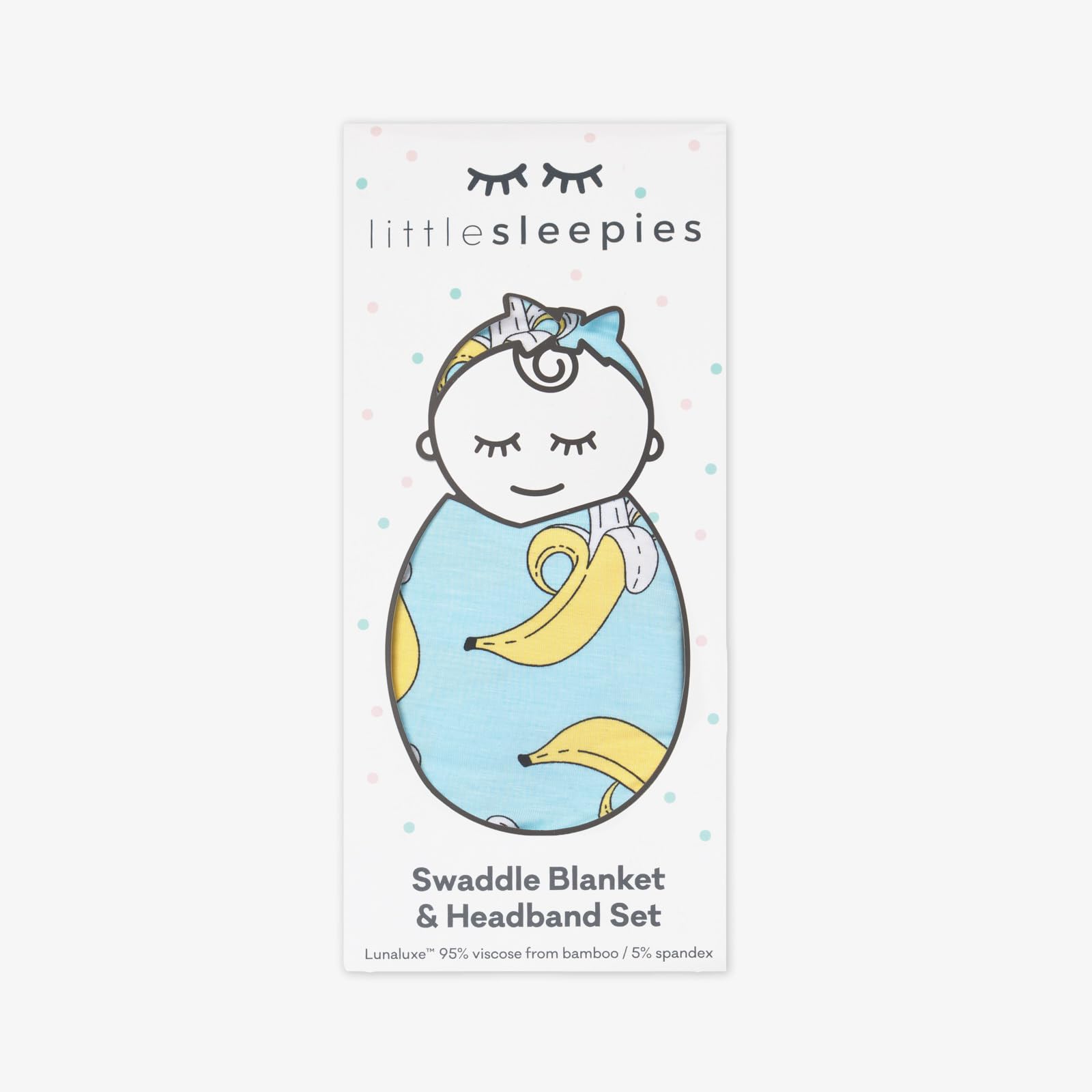 Little Sleepies bamboo fabric closeup showing soft texture and stretch
