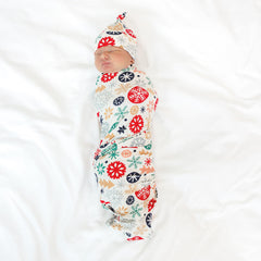 Little Sleepies viscose from bamboo fabric is stretchy and breathable for everyday snuggles.