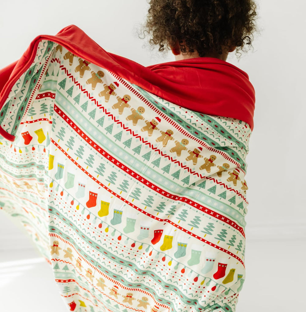 Little Sleepies Christmas blanket delivers winter warmth and year-round comfort.