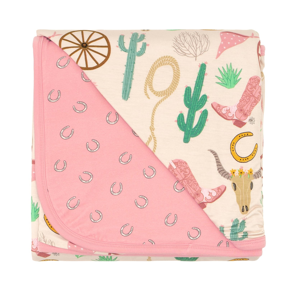 Little Sleepies Cloud Blanket in bamboo viscose offers silky softness for year-round snuggles.