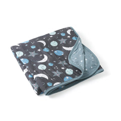 Little Sleepies Cloud Blanket soft bamboo close-up highlights silky texture for year-round cuddles.
