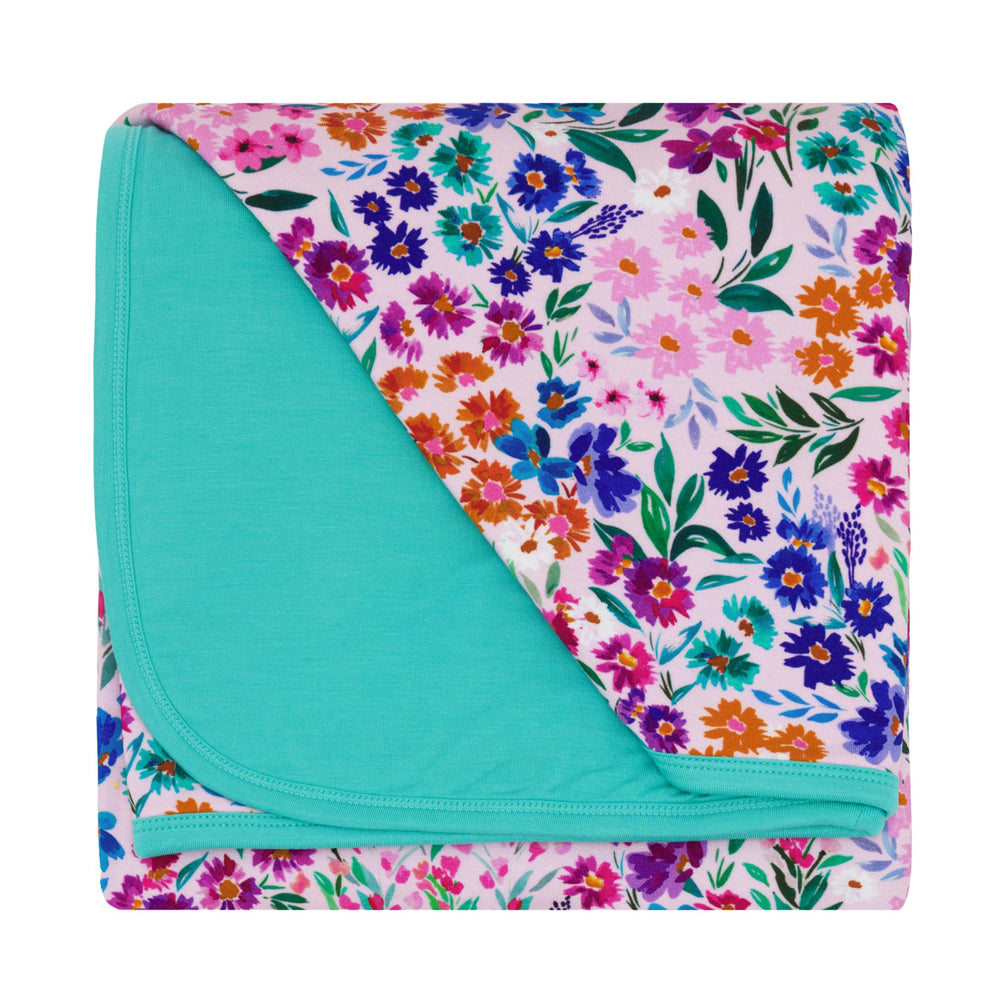 Little Sleepies Cloud Blanket shows soft bamboo texture for cozy year-round comfort.