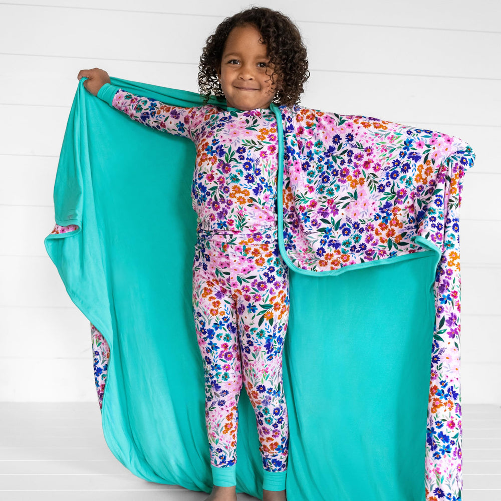 Little Sleepies Cloud Blanket travel-friendly for on-the-go snuggles.