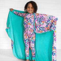 Little Sleepies Cloud Blanket travel-friendly for on-the-go snuggles.