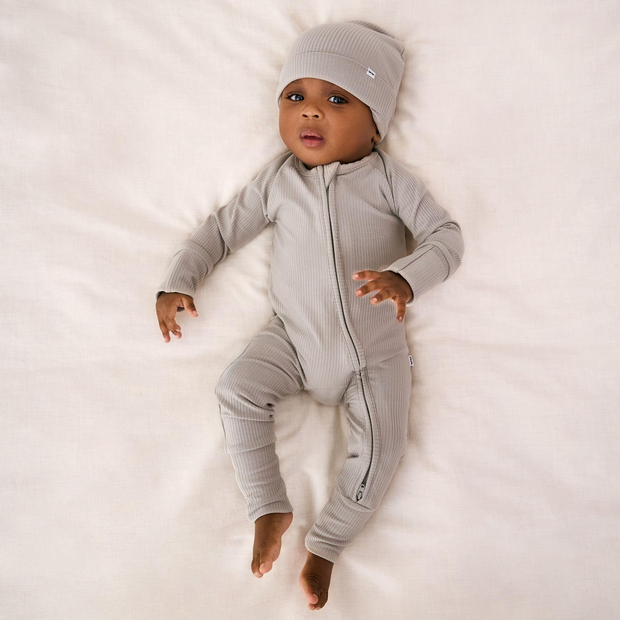 Little Sleepies fold-over feet keep tiny toes warm overnight