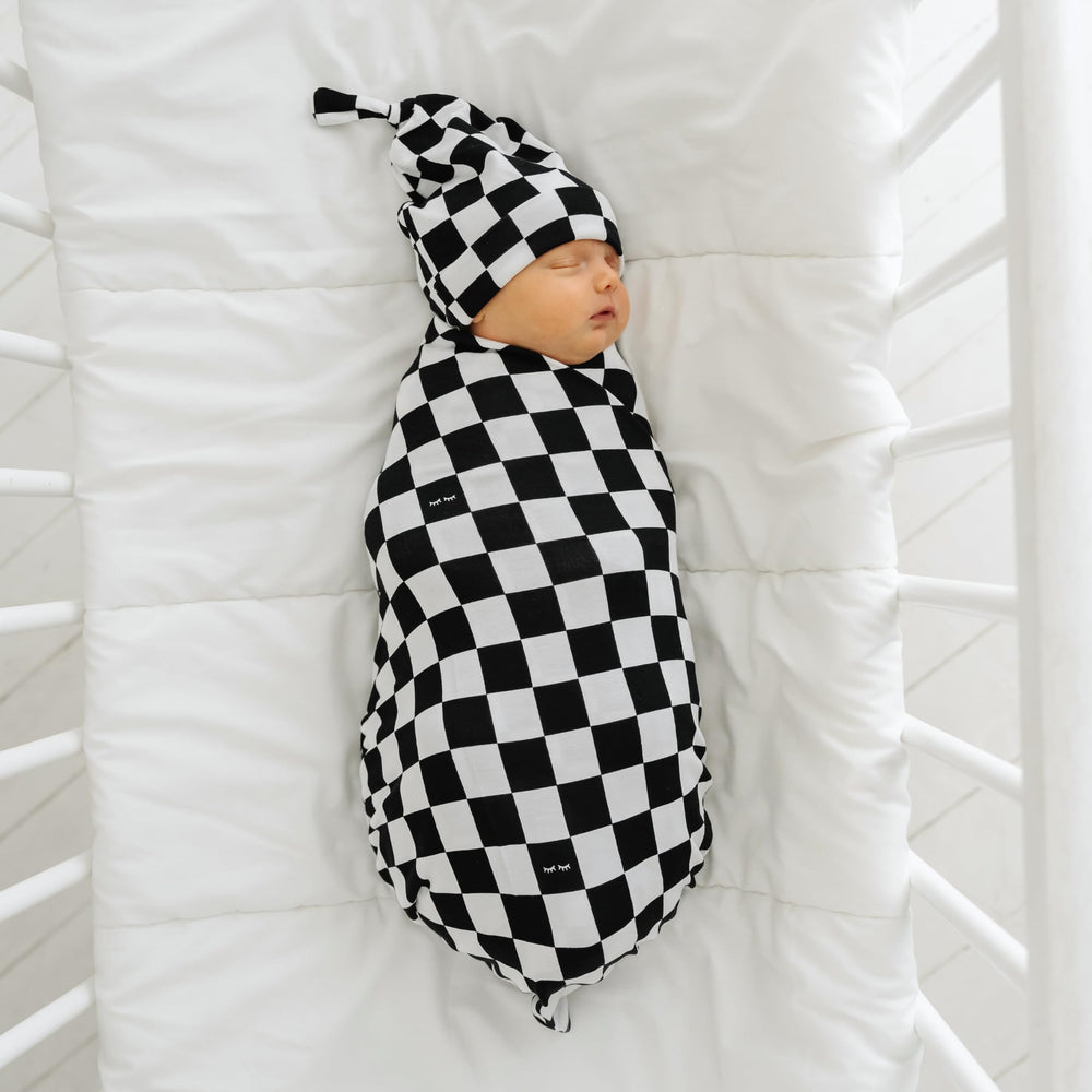 Perfect baby shower gift, packaged in a playful peek-a-boo gift box.