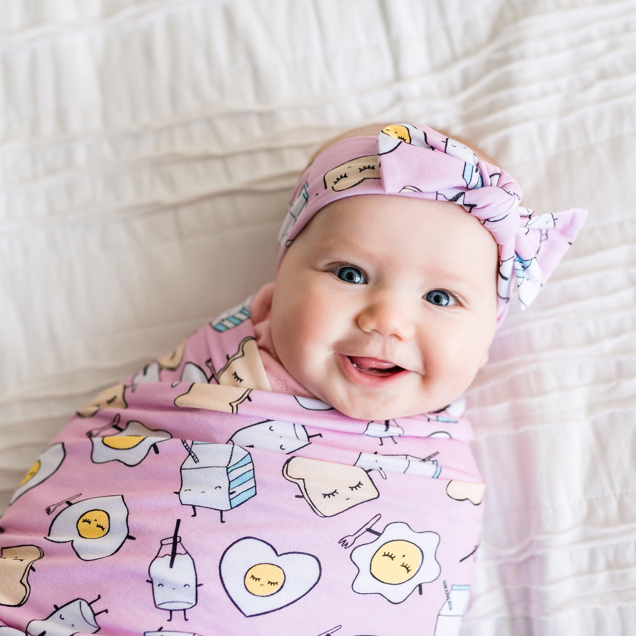 Gift-ready newborn swaddle set for baby showers