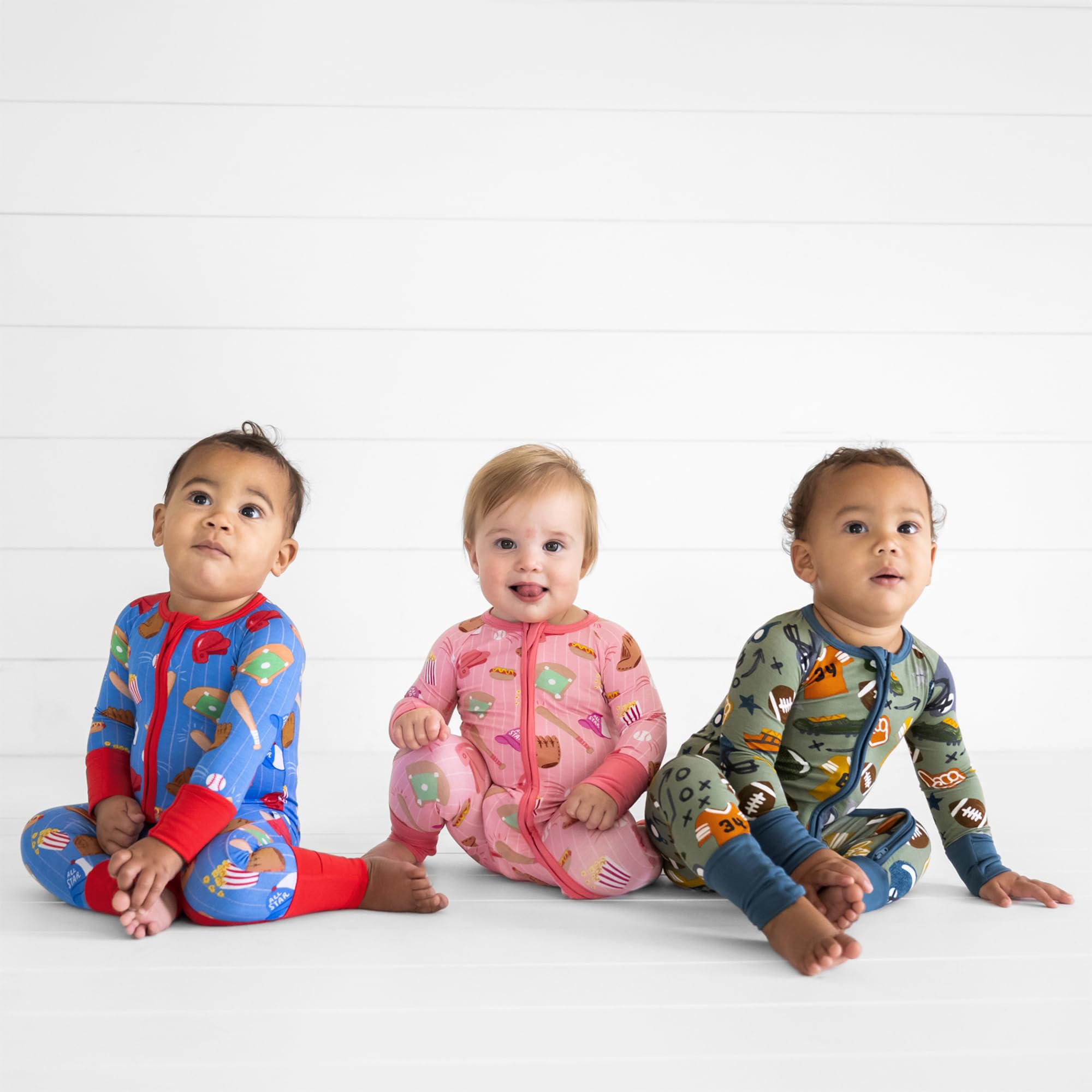 Little Sleepies 2T Pink All Stars pajama for toddlers