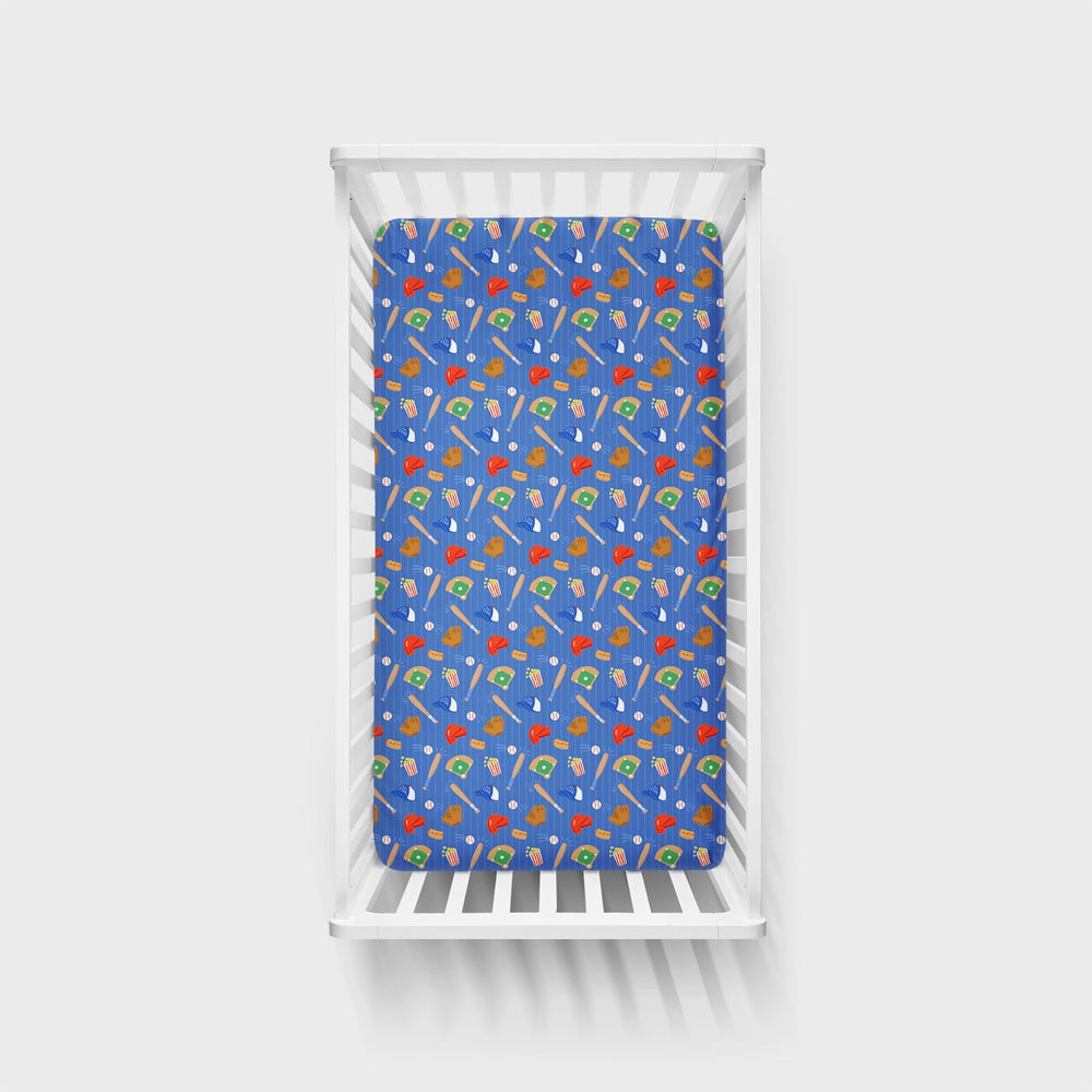 Little Sleepies snug-fit elastic crib sheet image, keeps sheets in place through naps and night sleep.