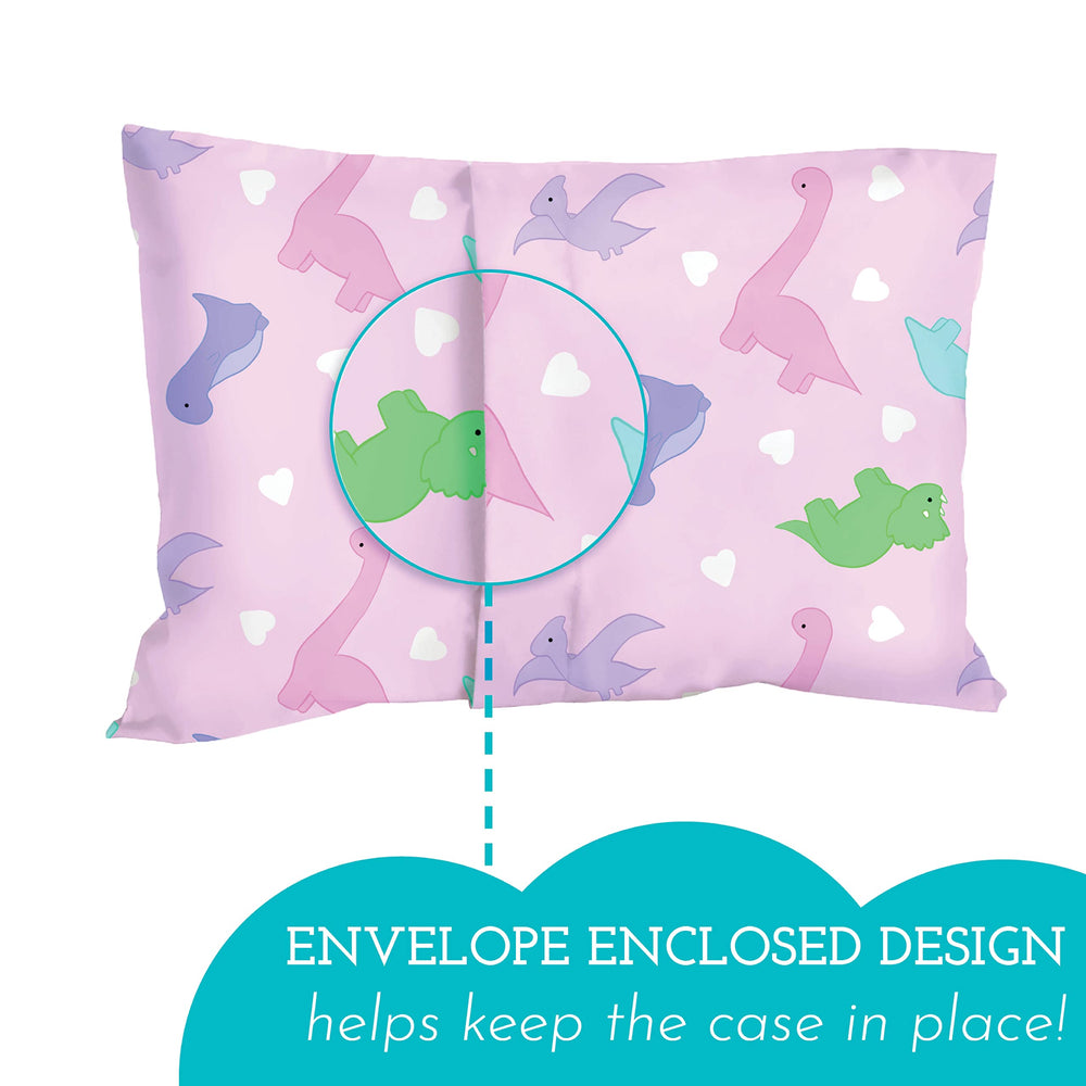 Little Sleepy Head 100% cotton pillowcase showing breathable, soft texture for naps.