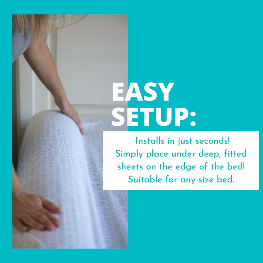Little Sleepy Head CERTI-PUR foam provides gentle support and hypoallergenic protection