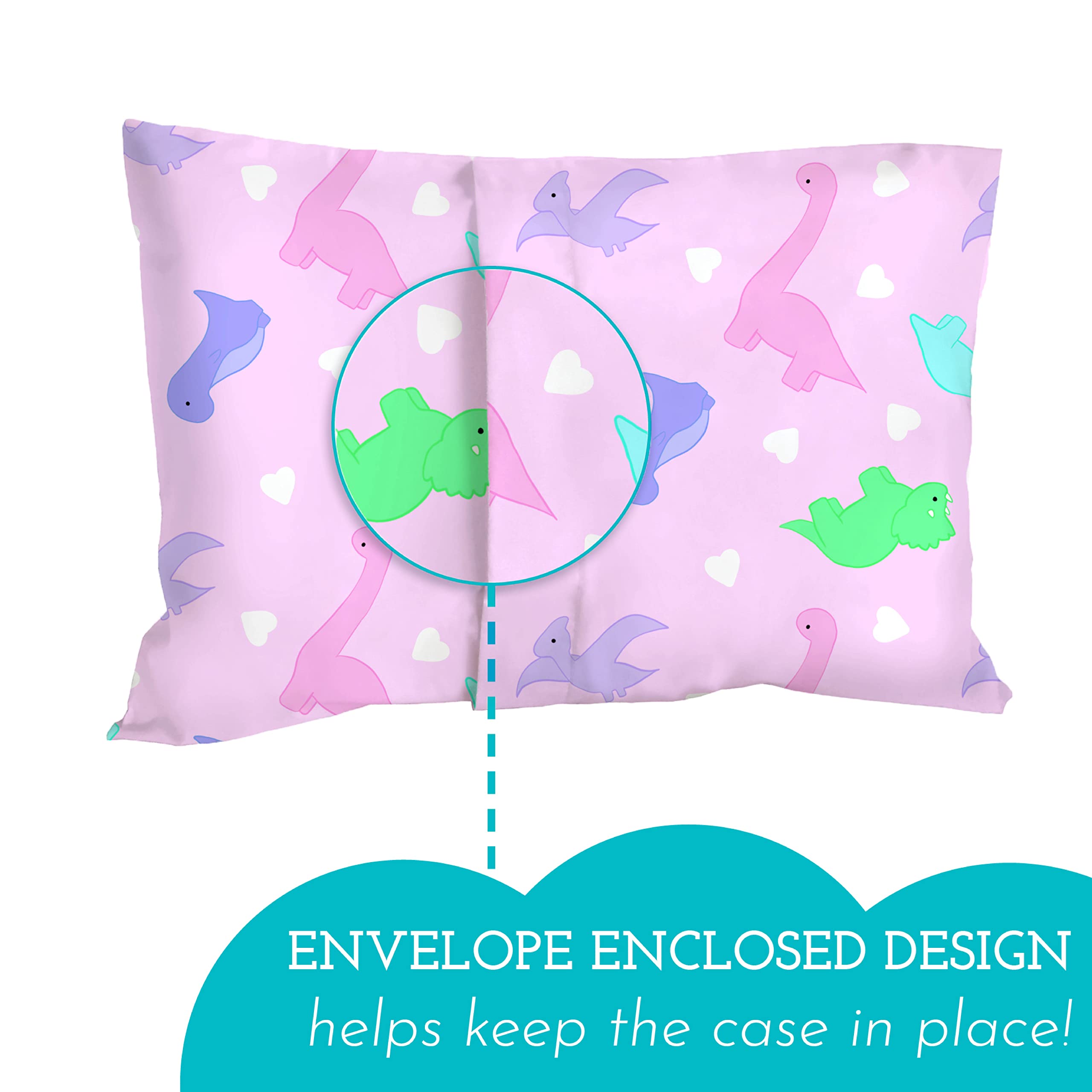 Ergonomic toddler pillow from Little Sleepy Head supports growing necks.