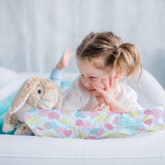 OEKO-TEX cotton pillow case from Little Sleepy Head ensures comfortable, safe use