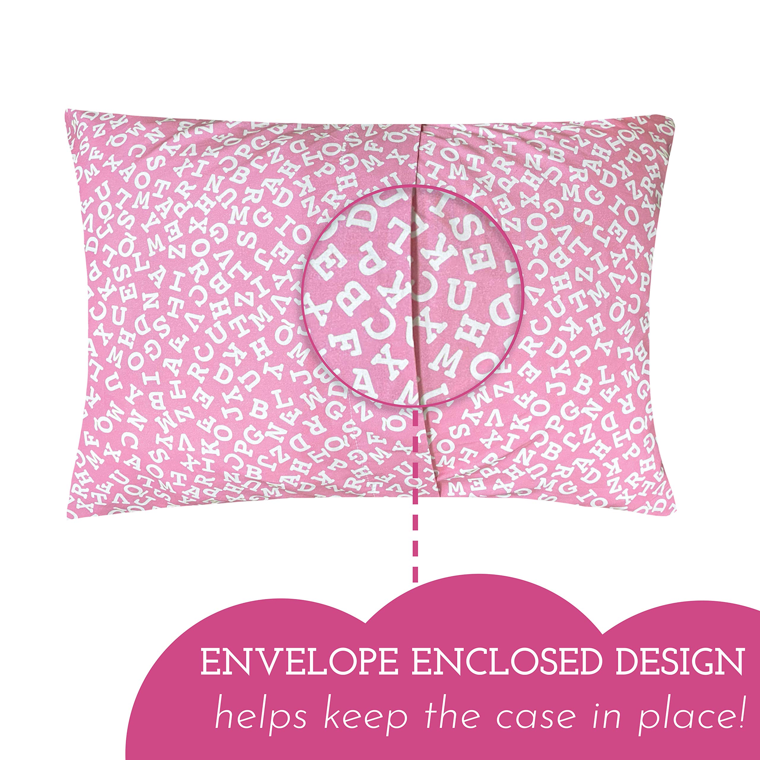 Little Sleepy Head hypoallergenic pillow with breathable cotton shell keeps kids comfy.