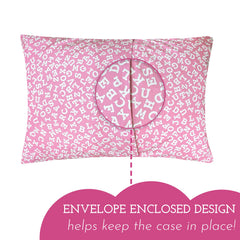 Little Sleepy Head hypoallergenic pillow with breathable cotton shell keeps kids comfy.