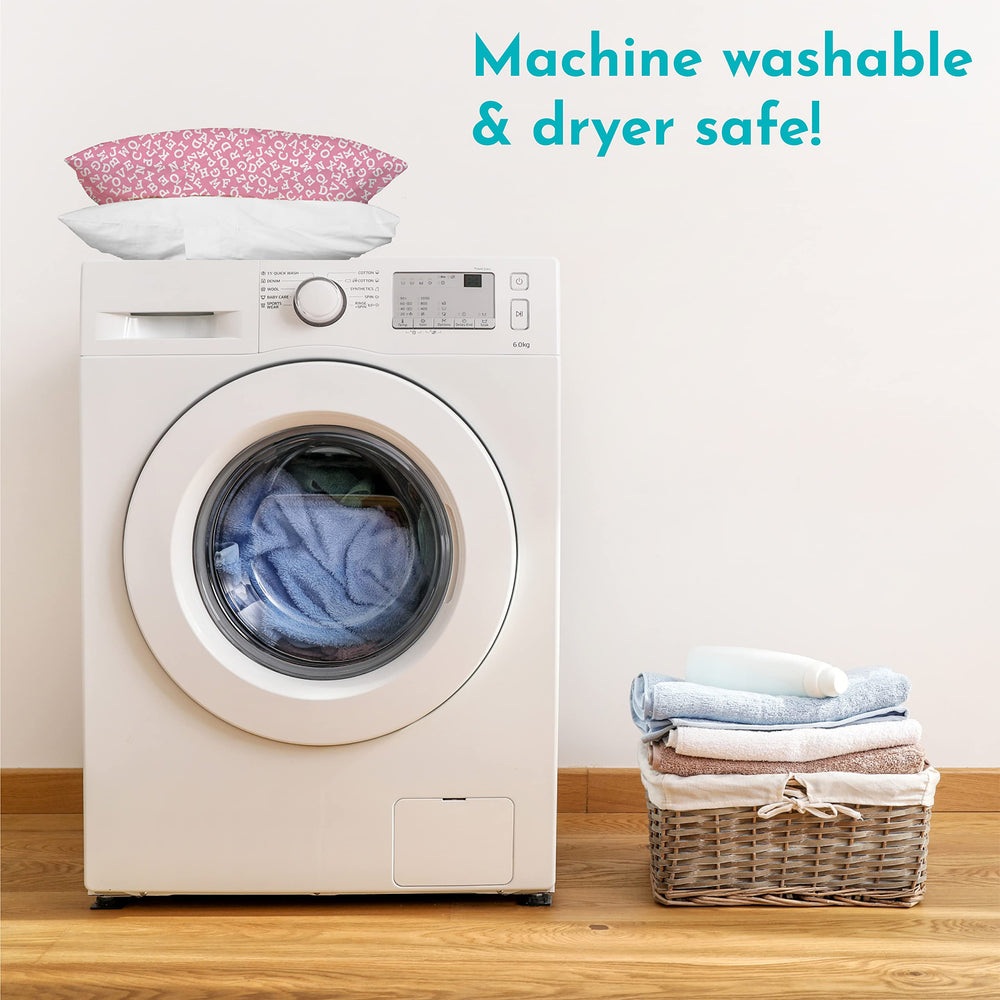 Little Sleepy Head machine-washable pillow stays fluffy after washing.