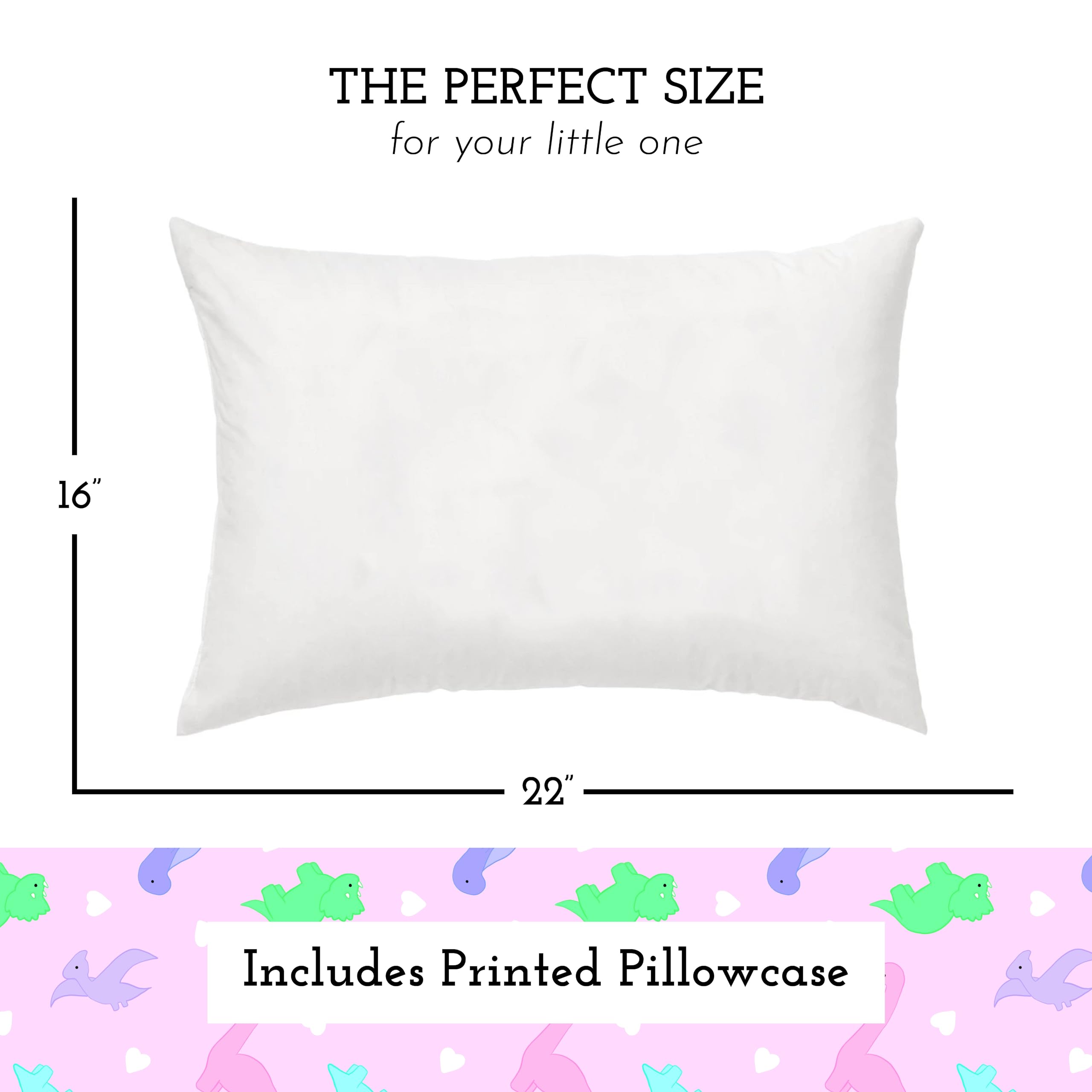 Little Sleepy Head pillowcase 16x22 with easy envelope closure