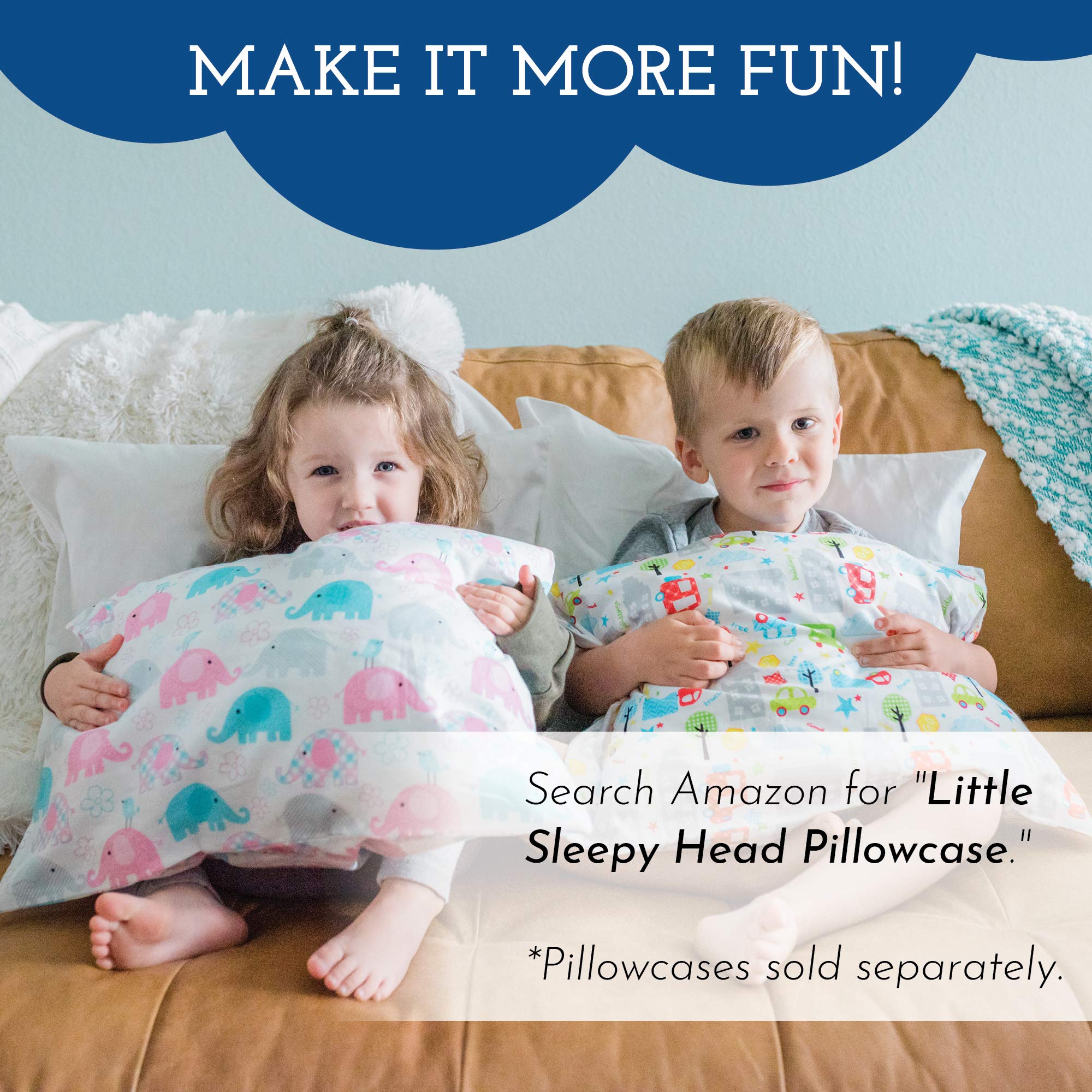 Little Sleepy Head care guide demonstrates machine washable care.