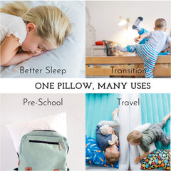 Little Sleepy Head pillowcase 100% cotton fits snugly for comfy nights.