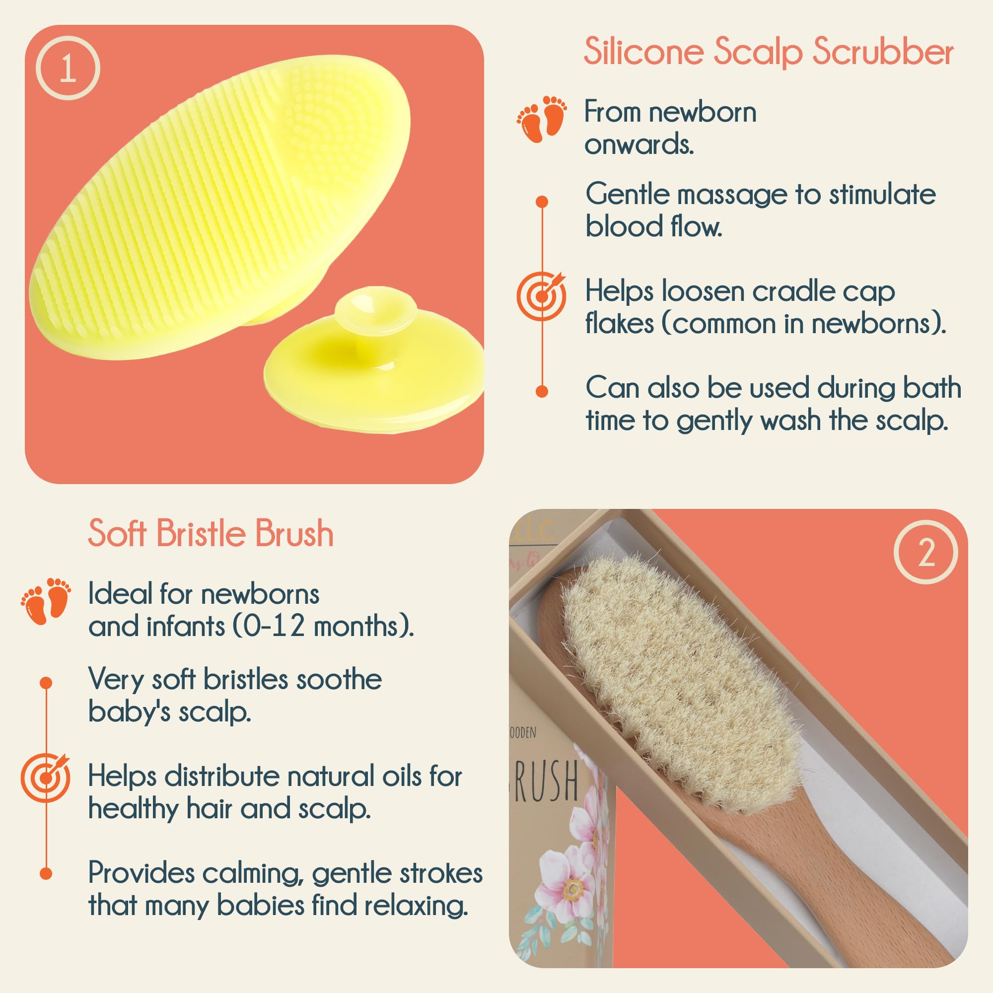 Little Tinkers World hypoallergenic materials for gentle grooming