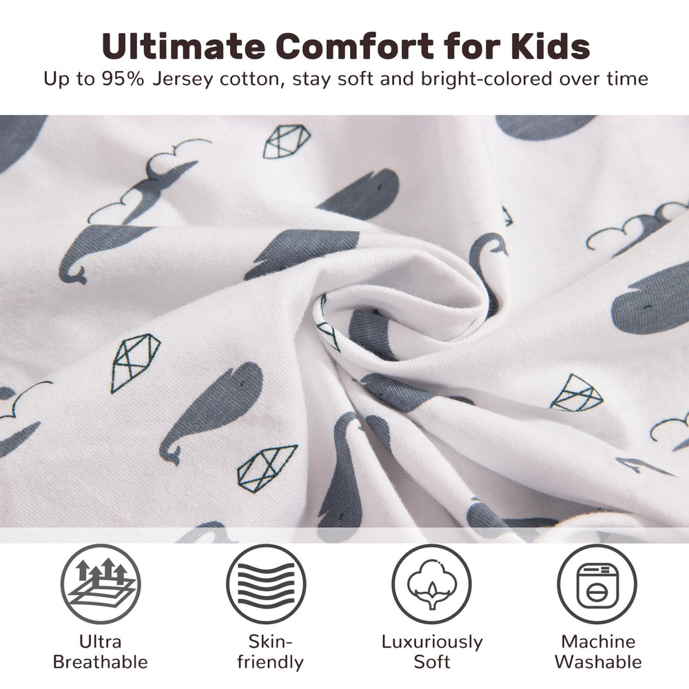 Little Tots Baby swaddle blanket leg pocket design supports cozy leg positioning