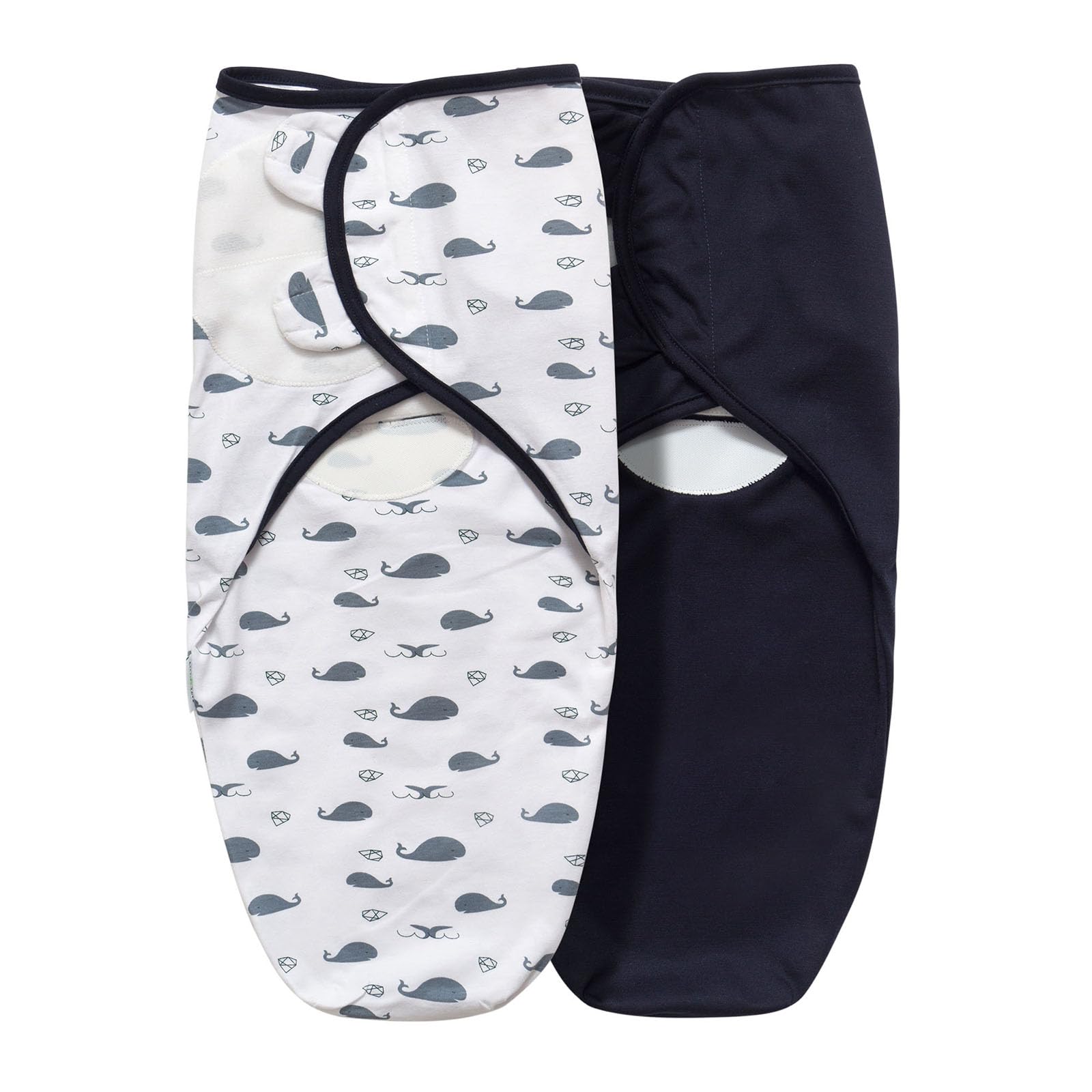 Little Tots Baby swaddle blanket soft cotton keeps newborn snug and comfortable