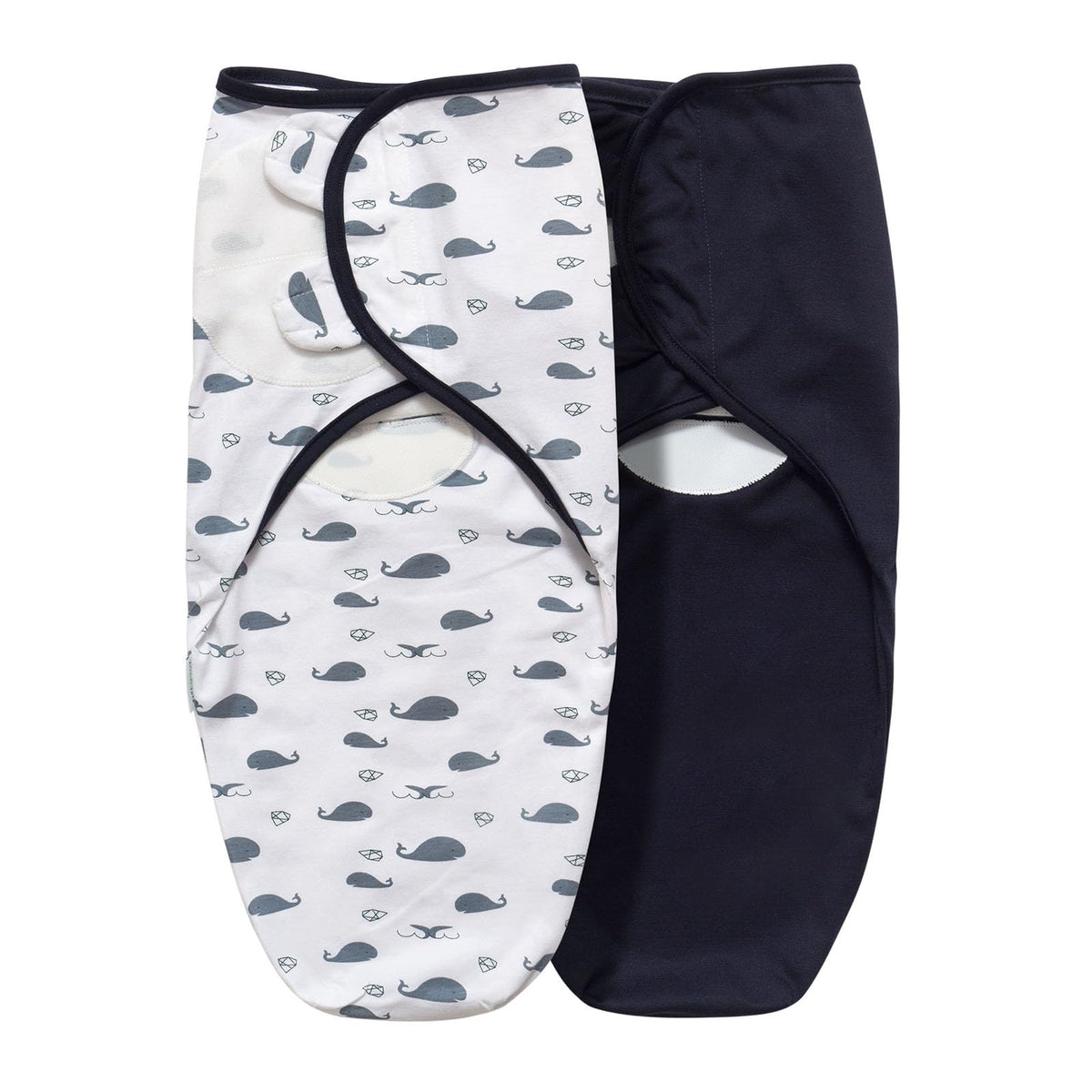 Little Tots Baby swaddle blanket soft cotton keeps newborn snug and comfortable