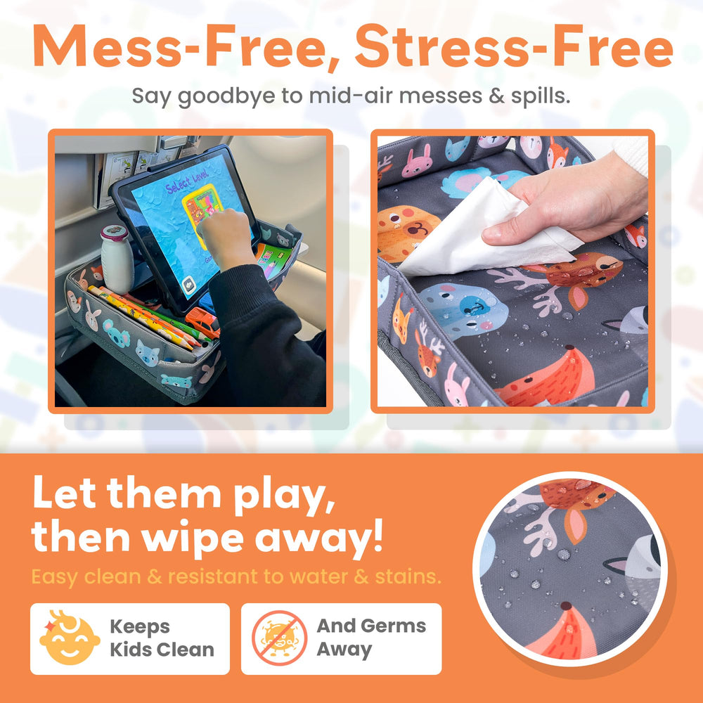 Little Traveler BPA-free material ensures safe, comfortable travel sessions.
