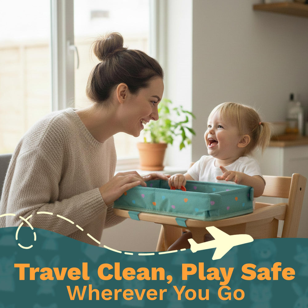 Little Traveler compact travel friendly design fits in carry ons and bags