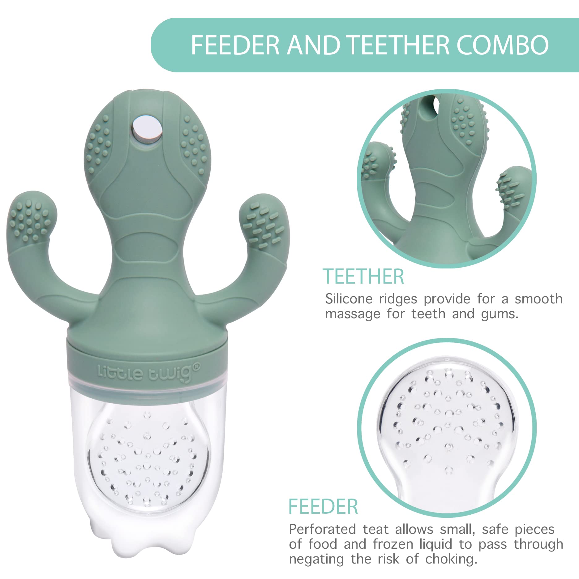 Little Twig bundle shows all components for easy feeding.